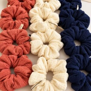 Scrunchie Musselin